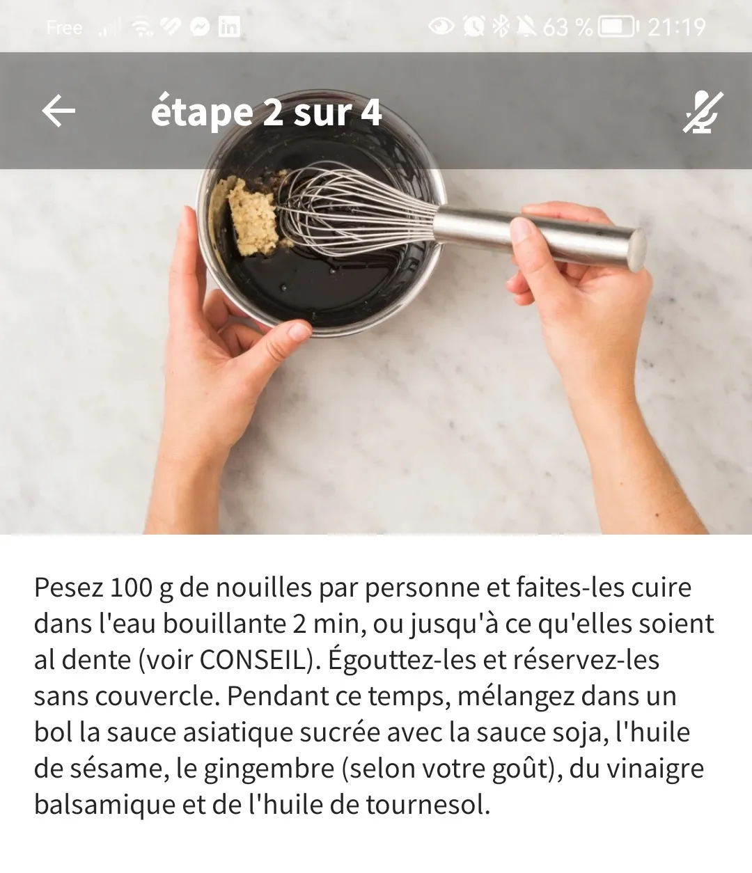 Nouille boeuf