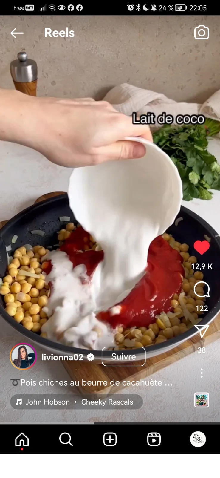 Pois chiche cacahuète