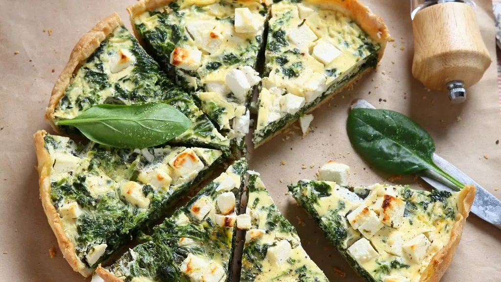 Tarte épinards chèvre