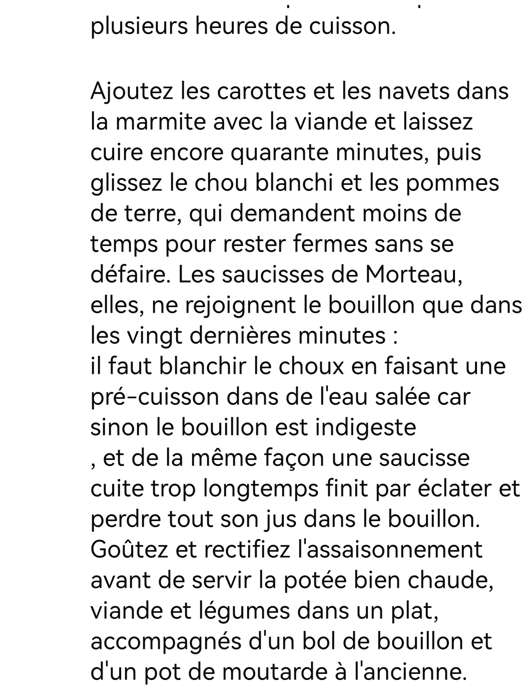Potée auvergnate généreuse