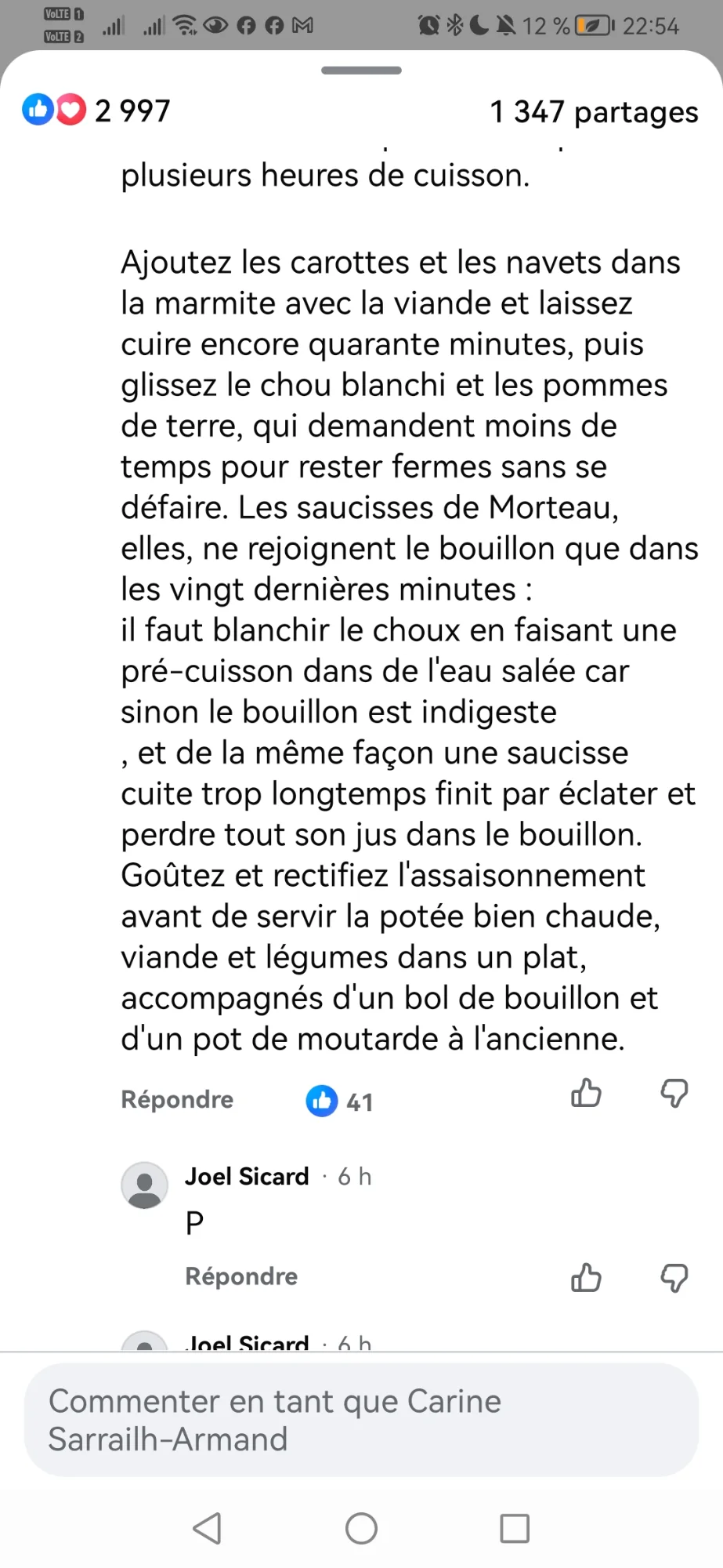 Potée auvergnate généreuse