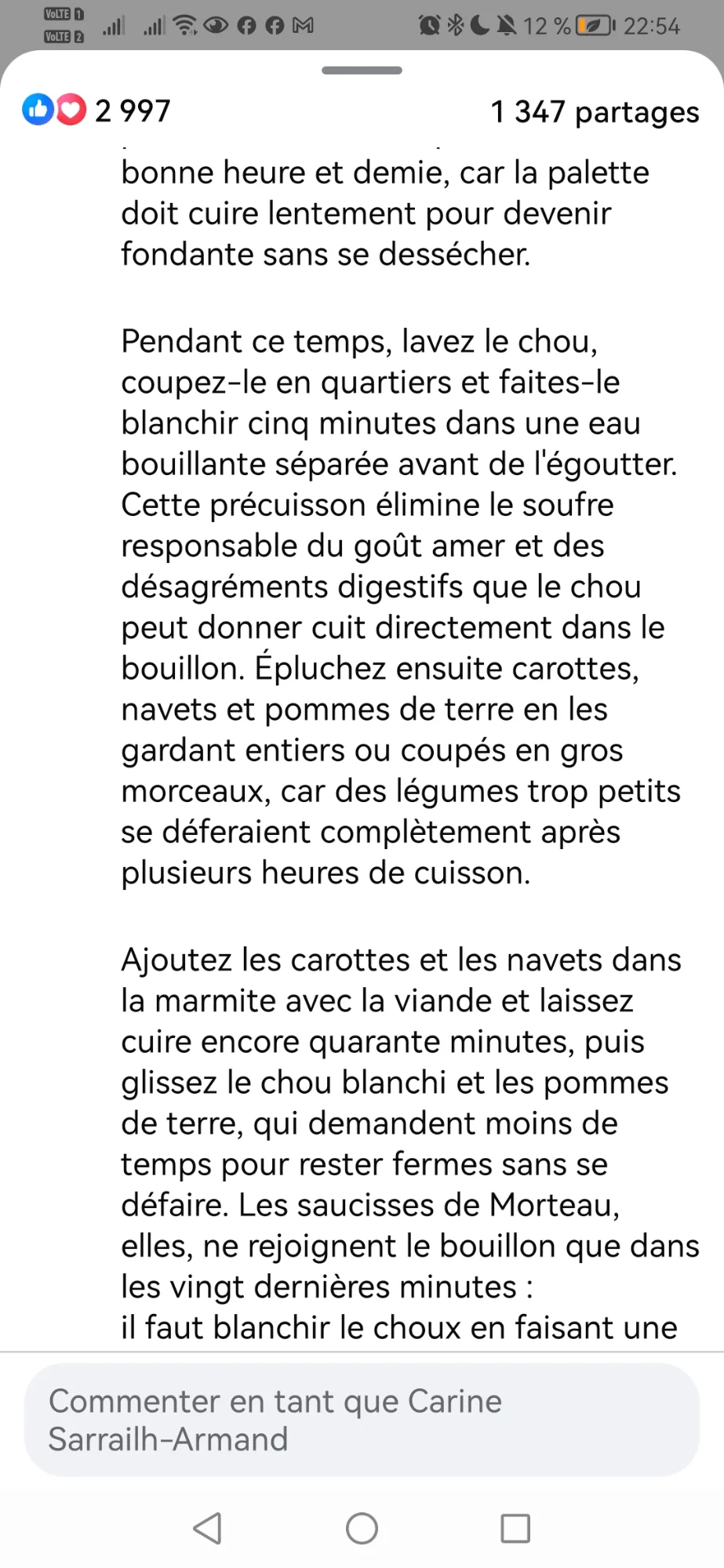 Potée auvergnate généreuse