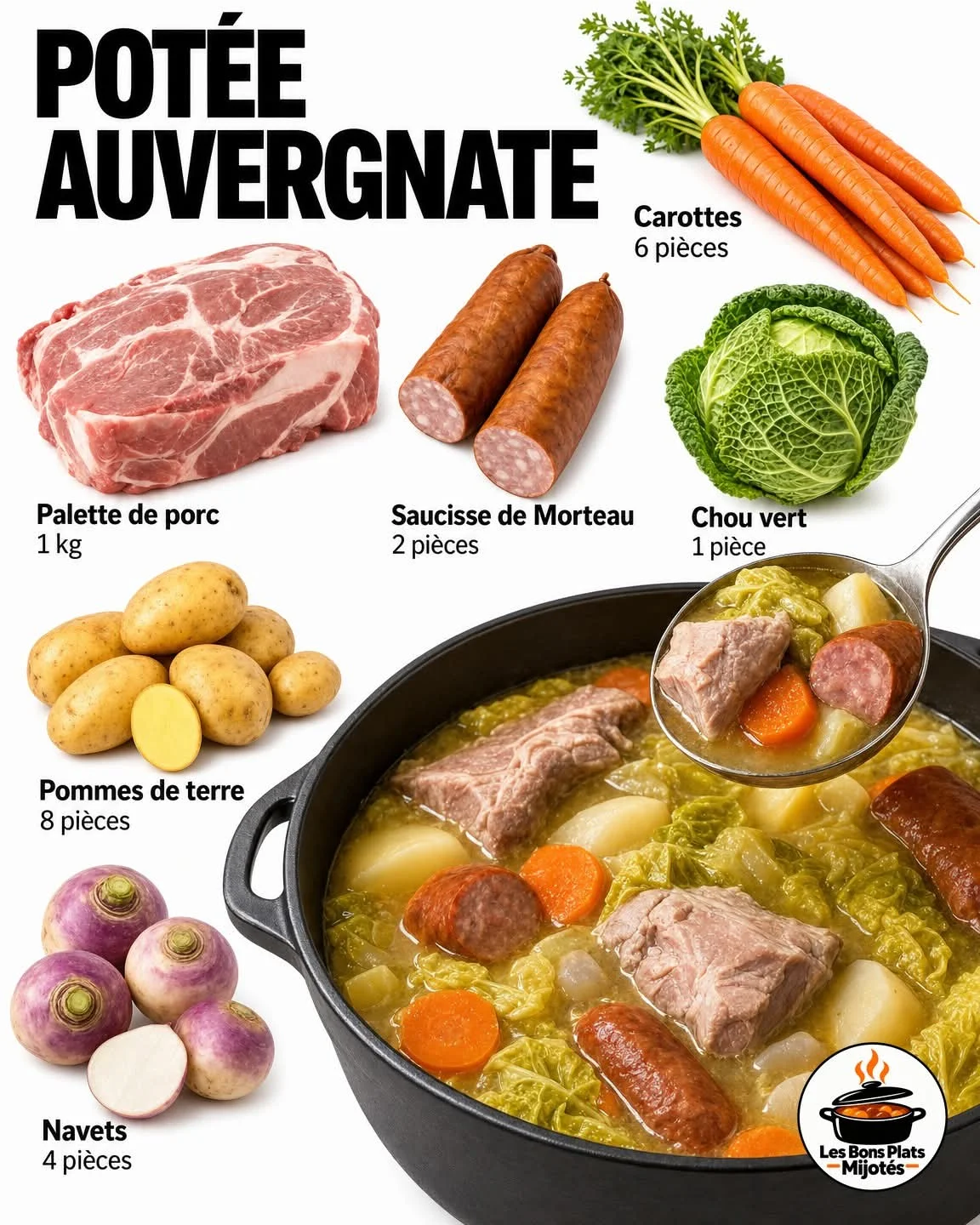 Potée auvergnate généreuse