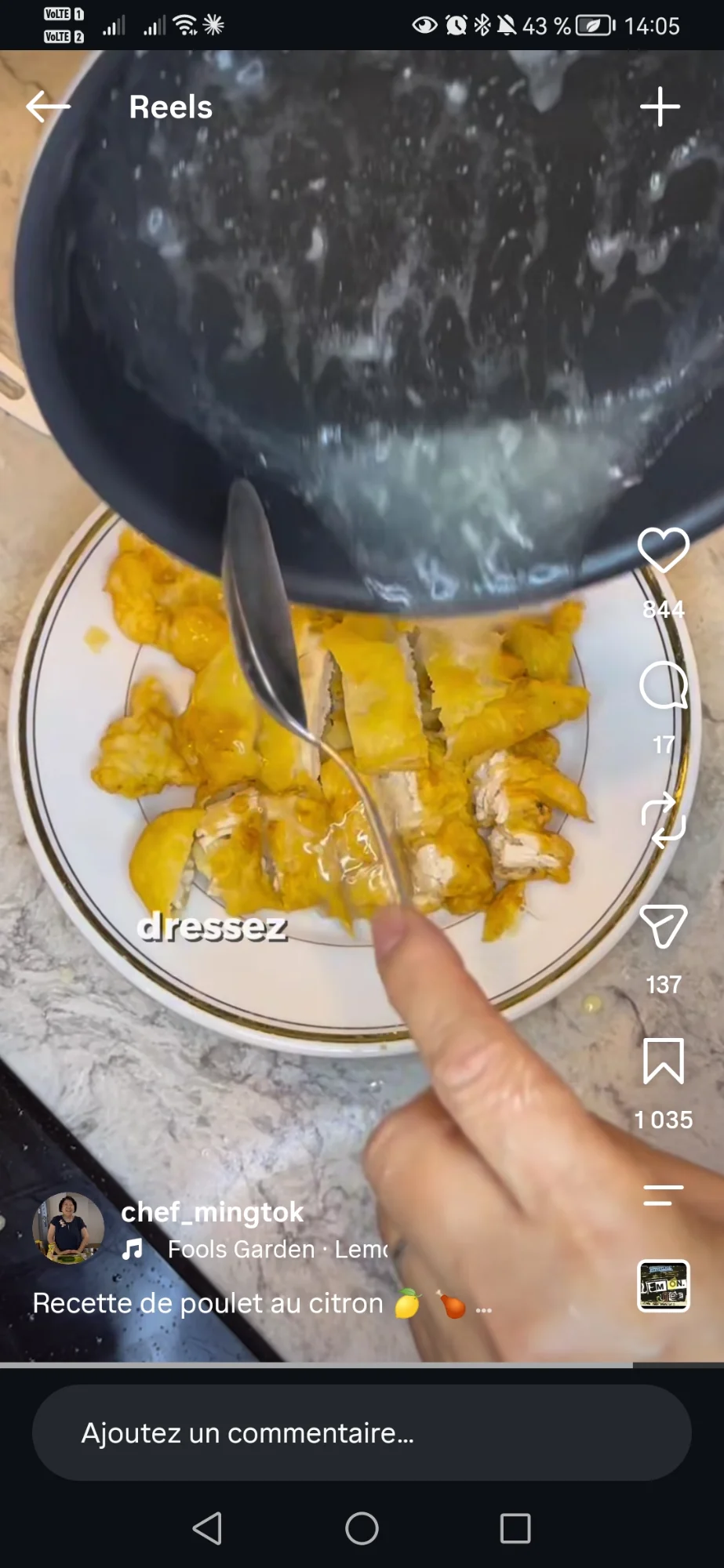 Poulet au citron