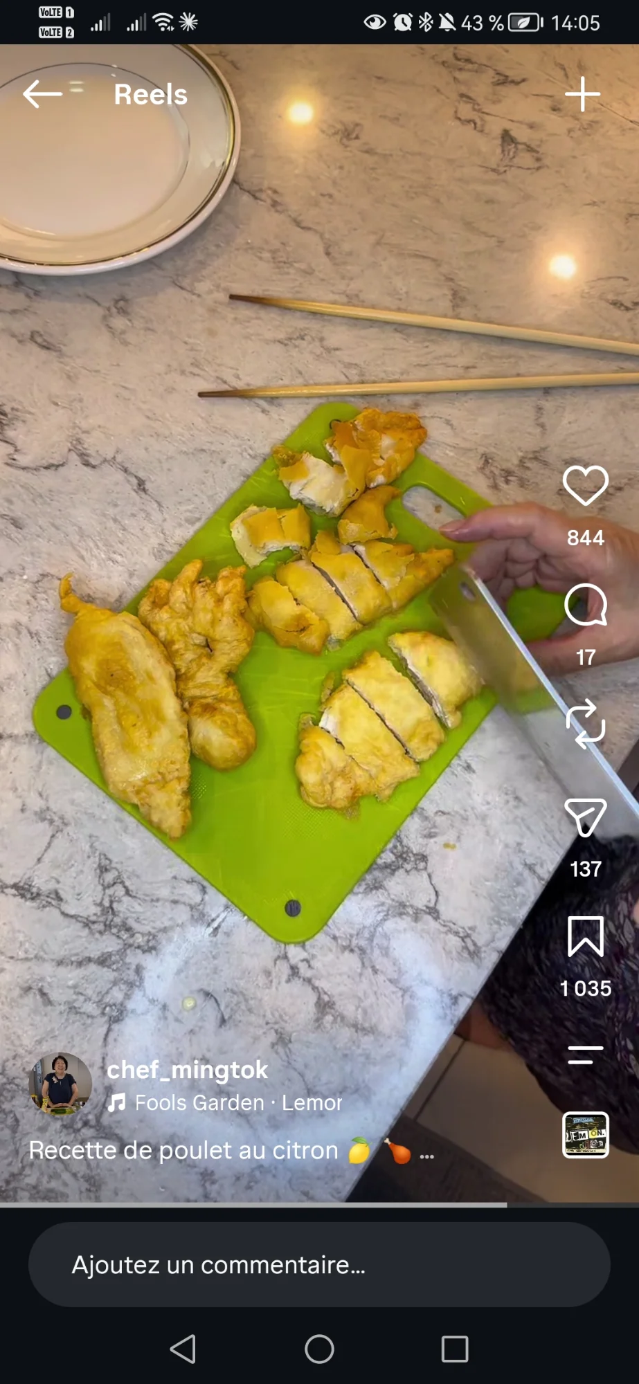 Poulet au citron