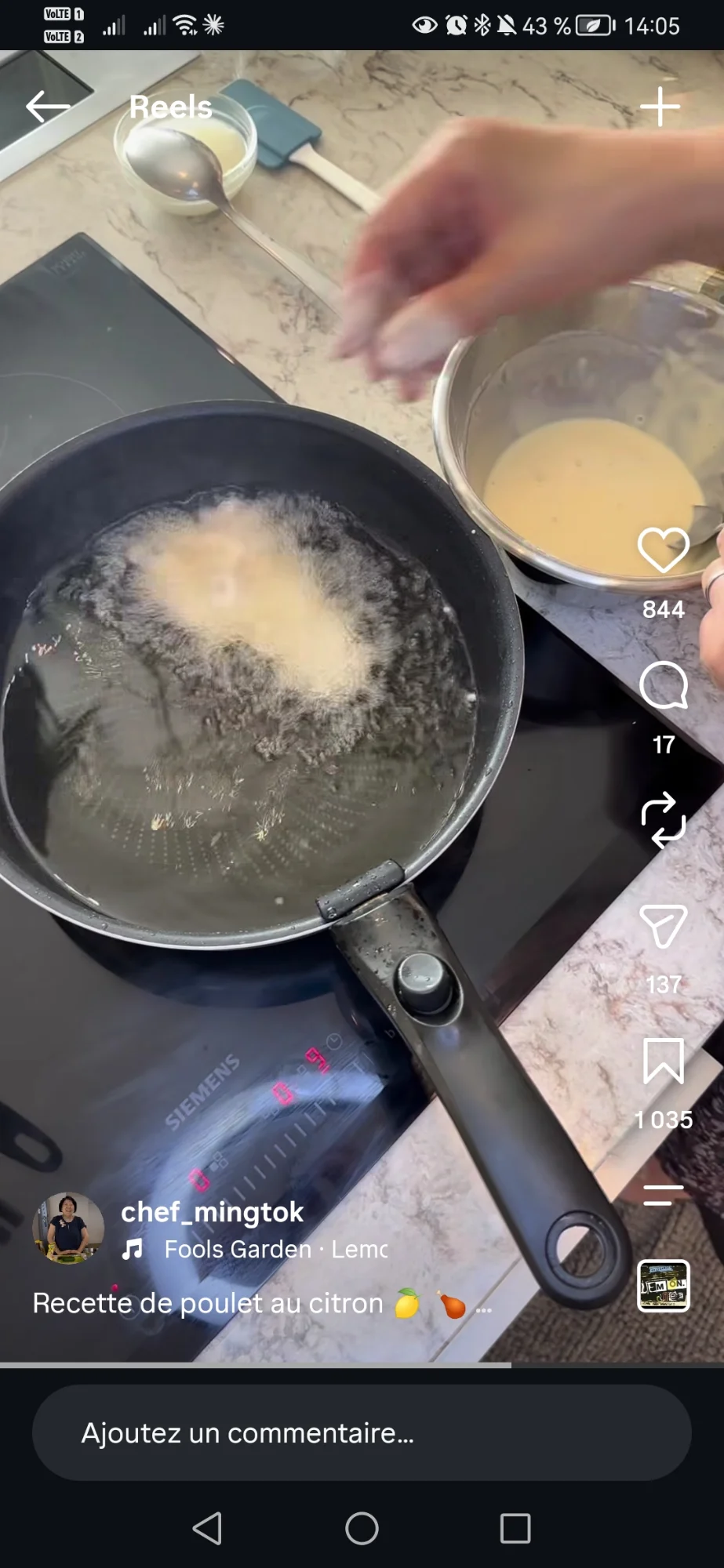 Poulet au citron