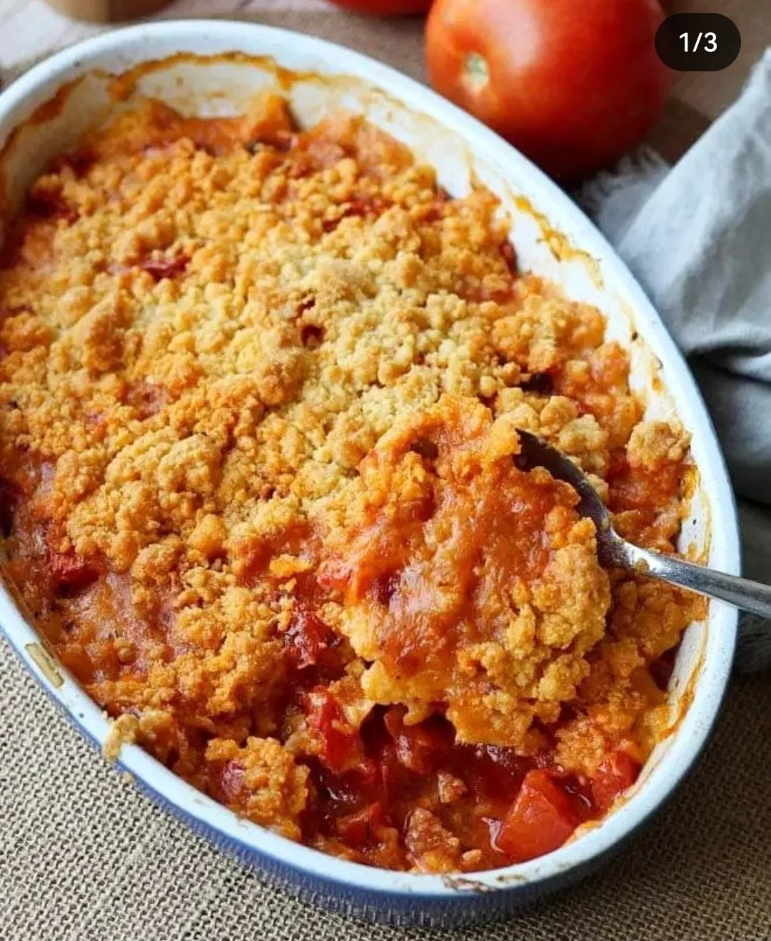 Crumble tomate