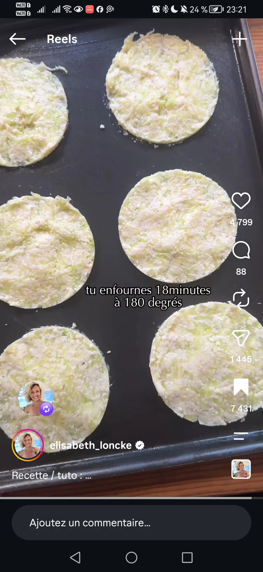 Chips croustillantes à la courgette et au parmesan