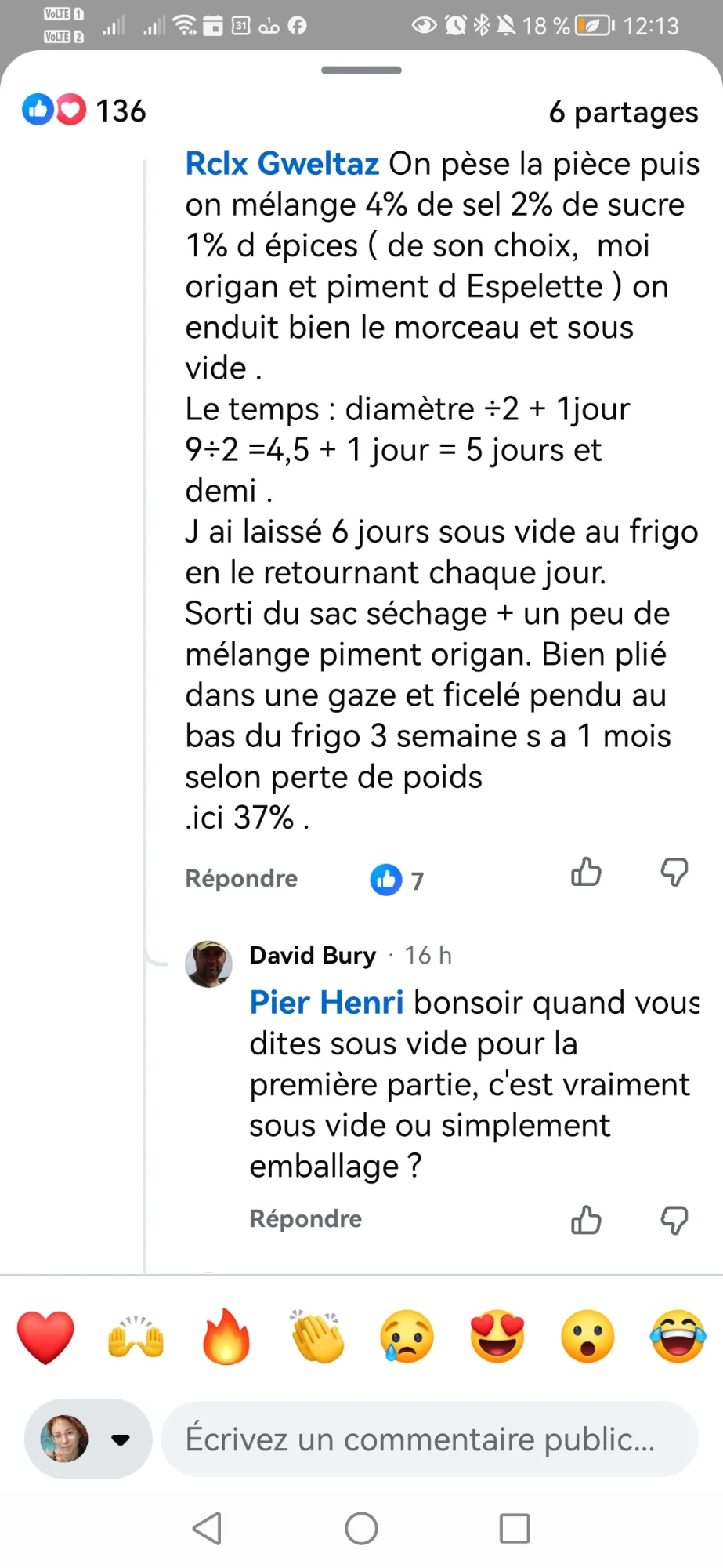 Viande séchée à l’origan et au piment d’Espelette