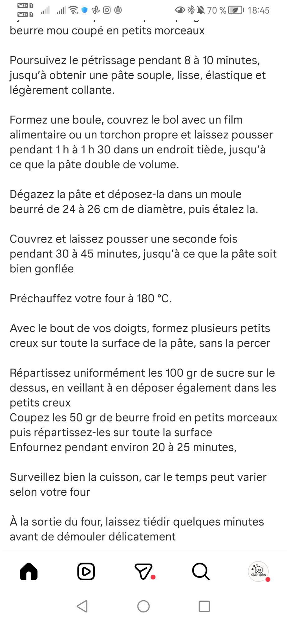 Tarte au sucre