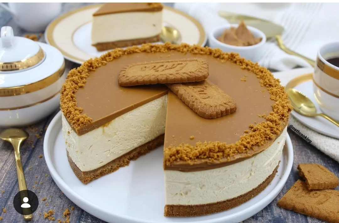 Cheesecake aux spéculoos sans cuisson