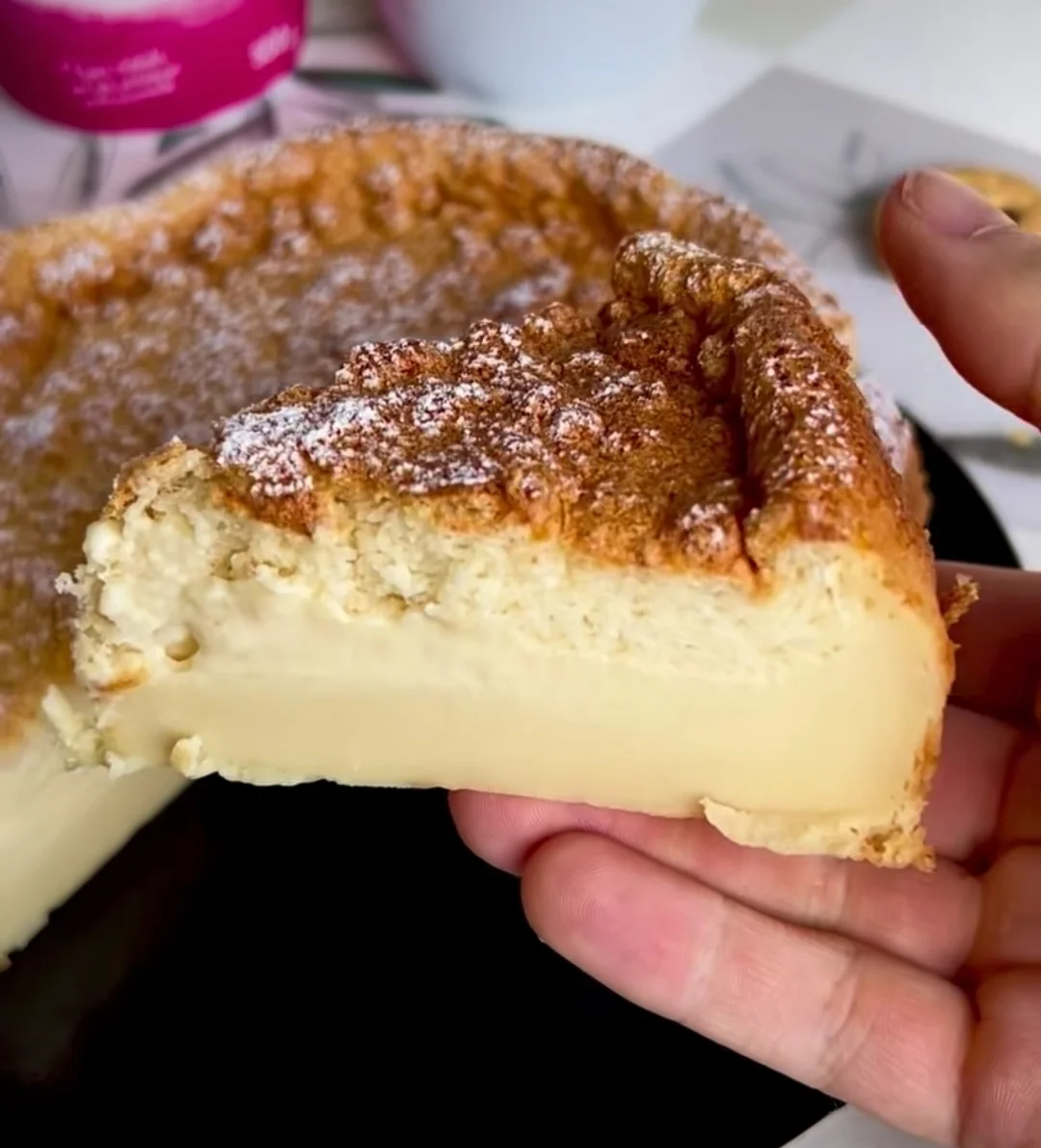 Gâteau magique à la vanille