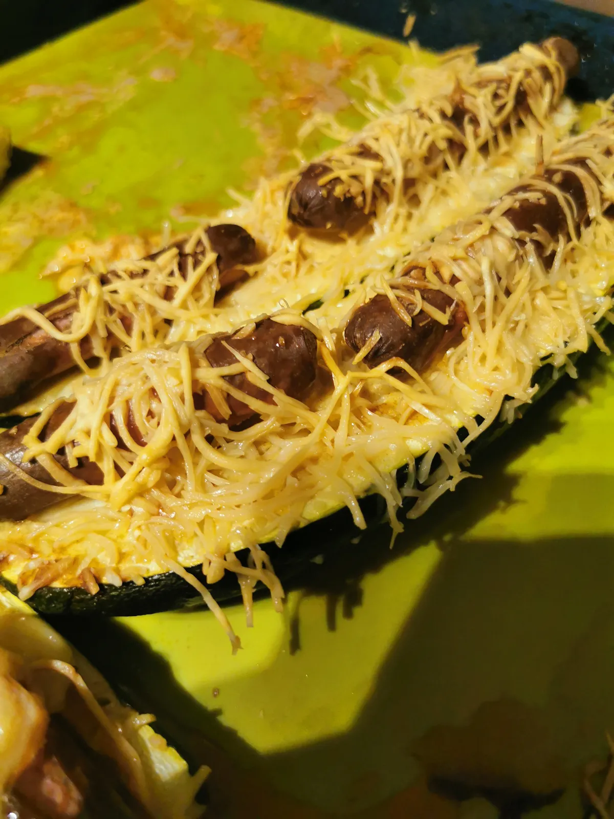 Courgettes knacki