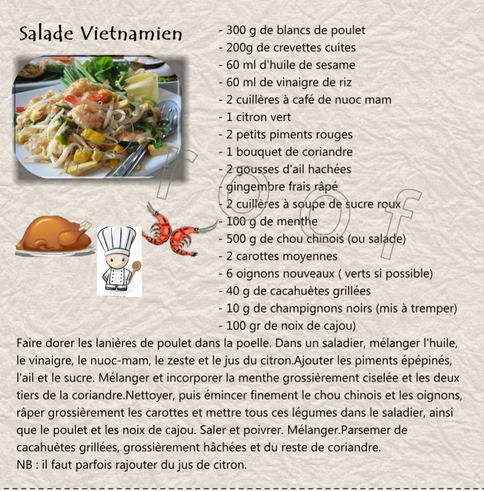 Salade vietnamienne