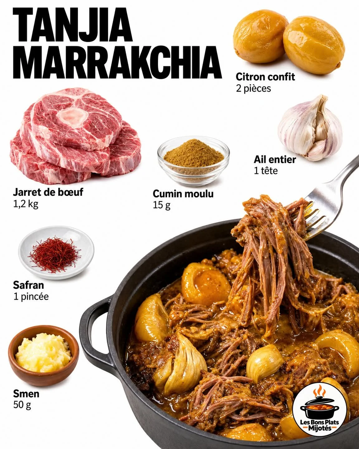 Tanjia marrakchia au citron confit