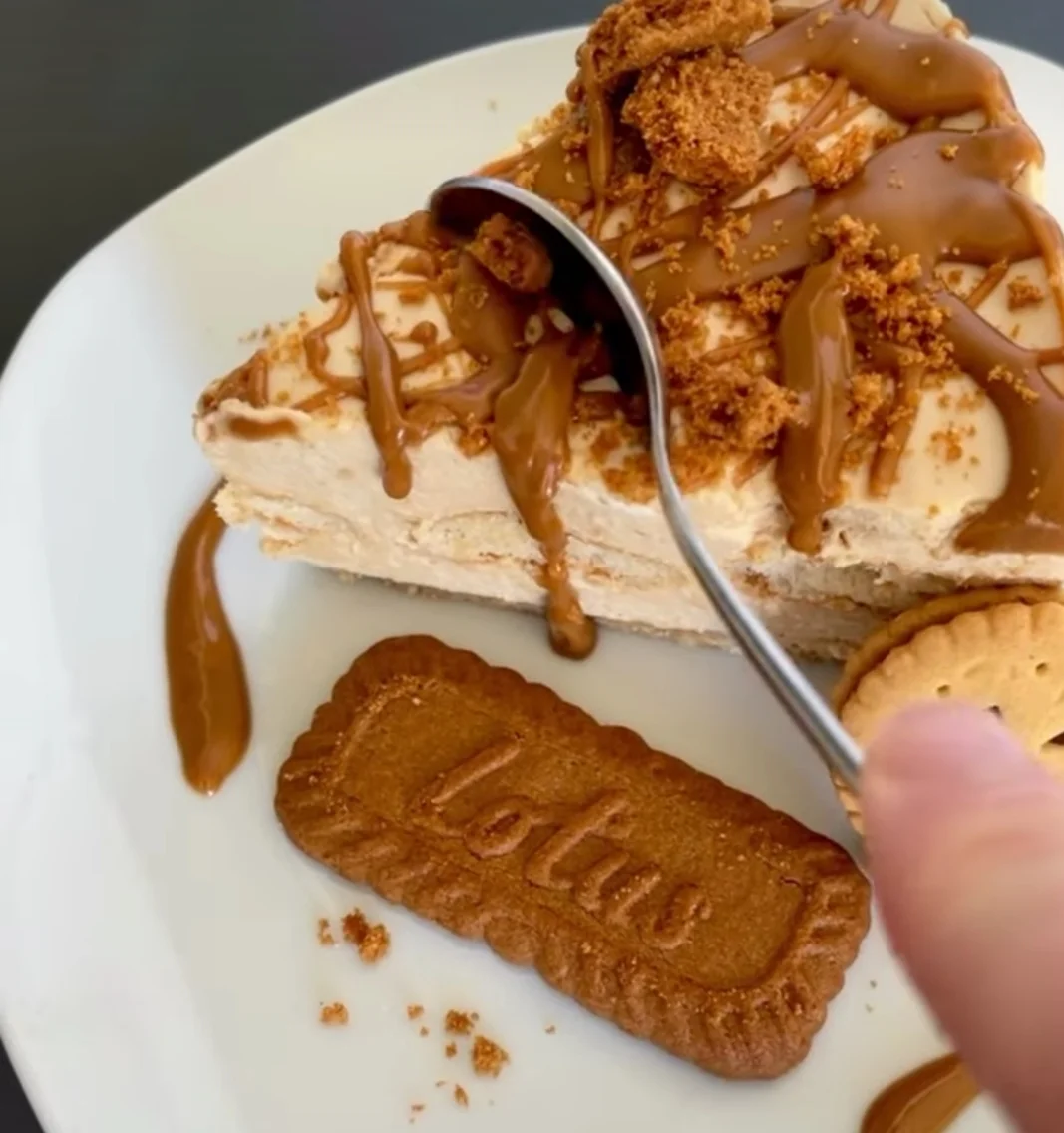 Entremets aux spéculoos et au mascarpone