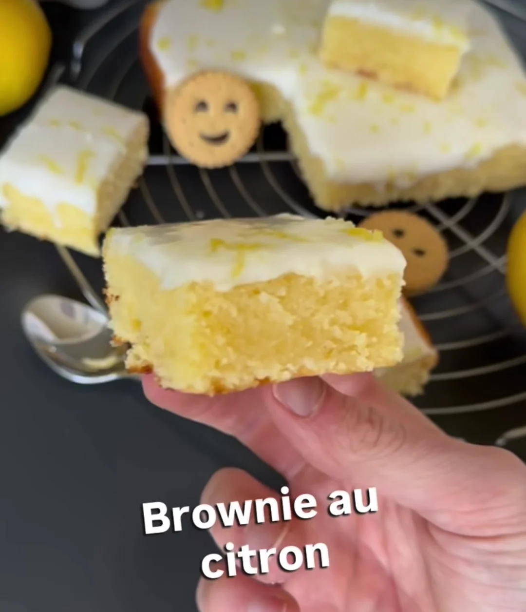 Brownie au citron