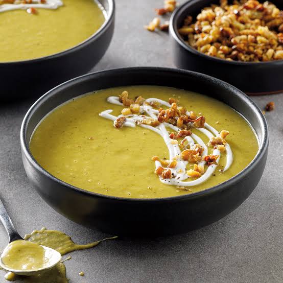 Soupe flageolets oignon
