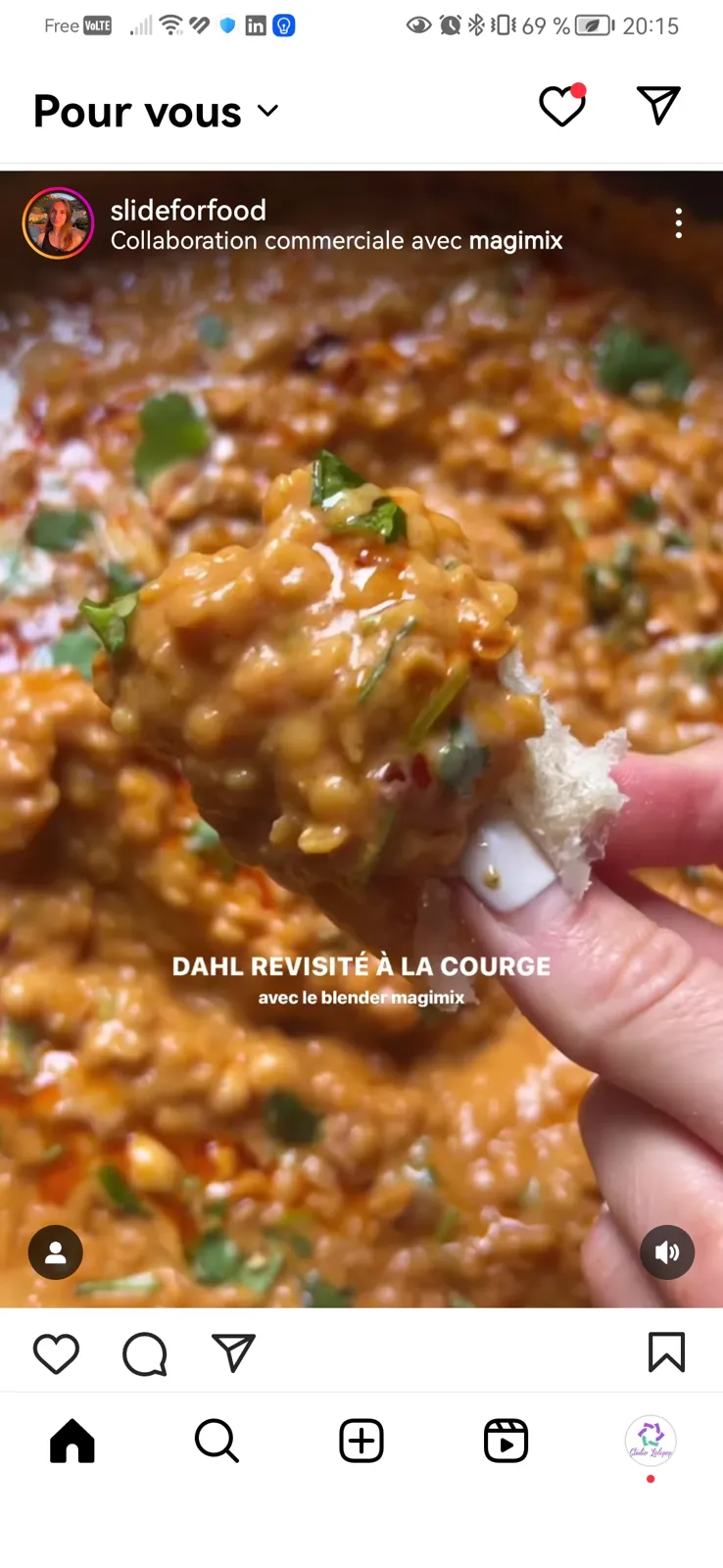Dahl de courge