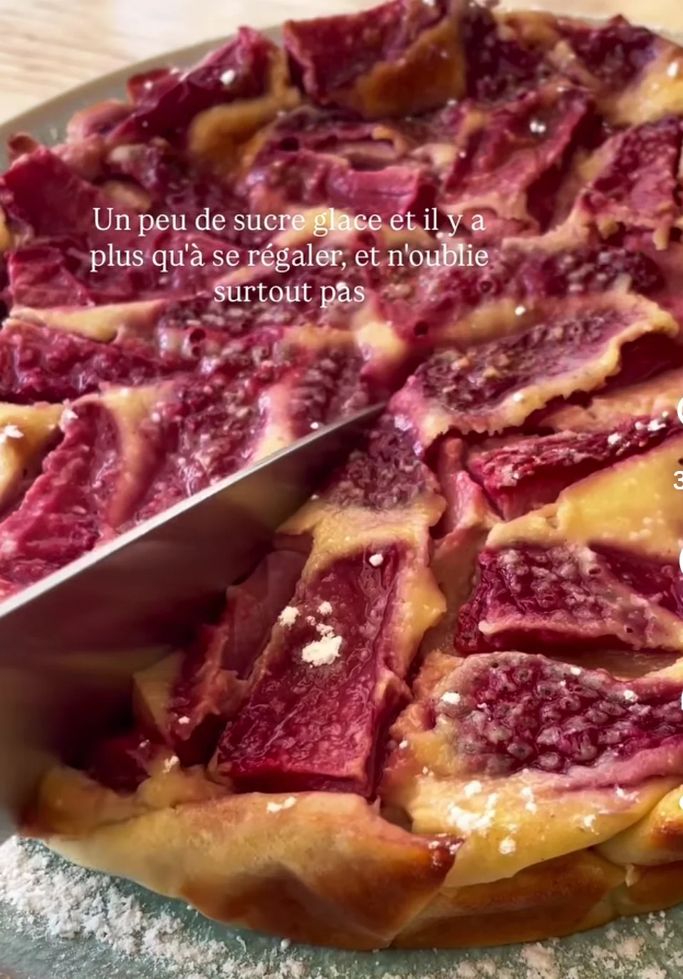 Clafoutis léger aux fraises