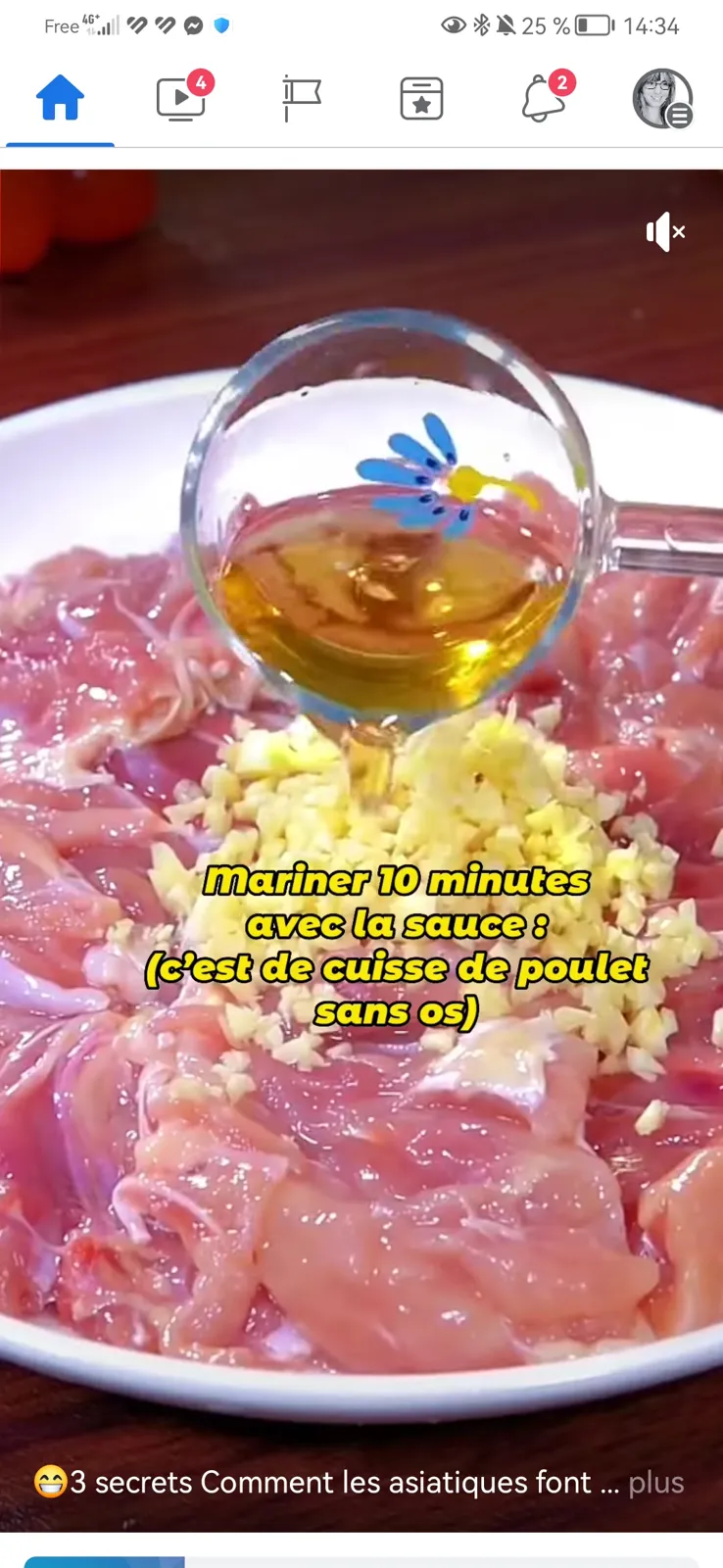 Poulet asiatique