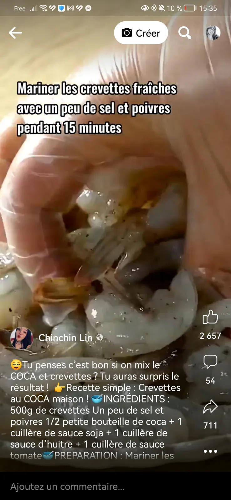 Crevettes asiatiques