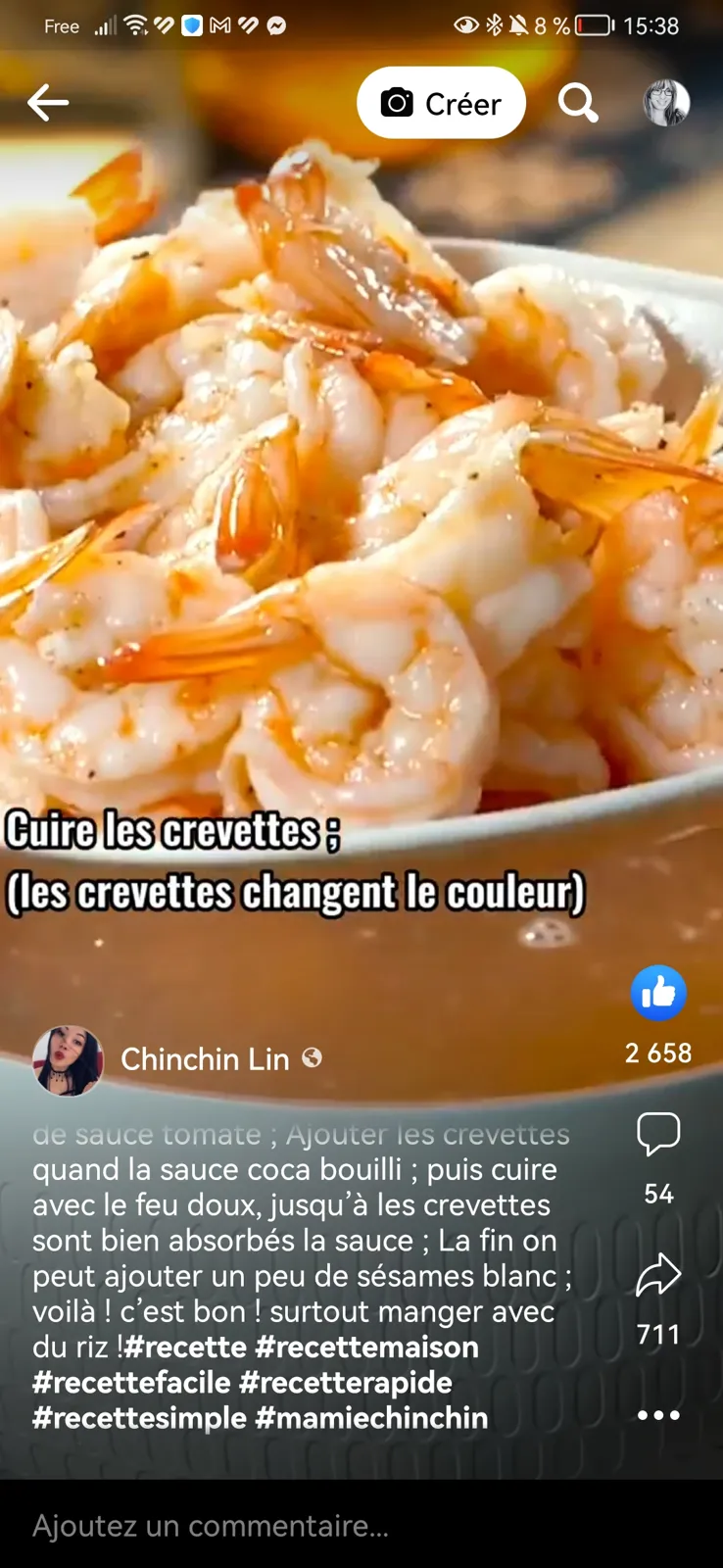 Crevettes asiatiques