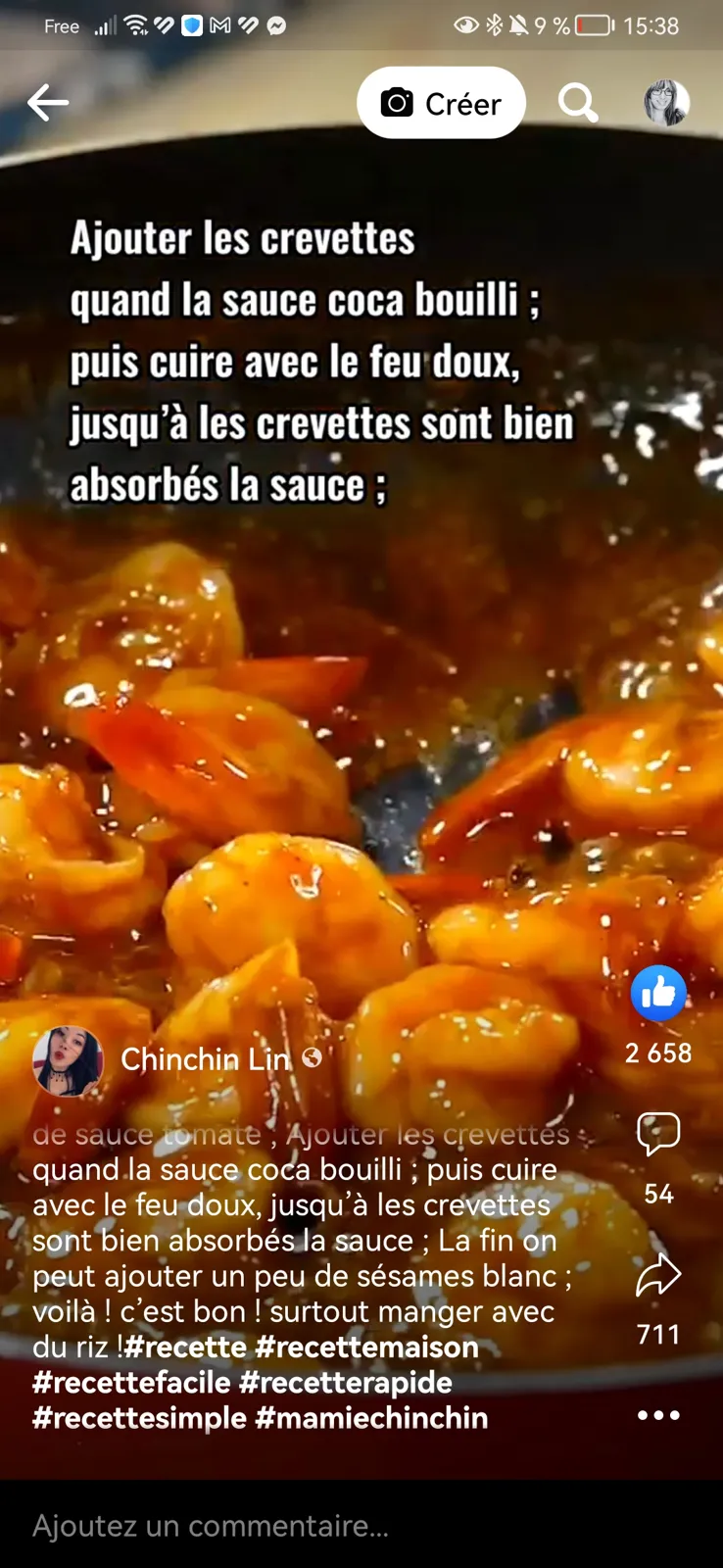 Crevettes asiatiques